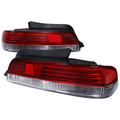 Spec-D Tuning 97-01 Honda Prelude Tail Light - Red Clear LT-PL97RPW-RS
